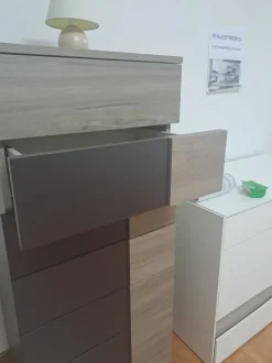 Cassettiera modello Oslo in Laccato opaco Giessegi in Offerta Outlet