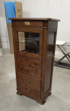 Cassettiera Modello quadrifogli Artigianale in Legno con forte sconto