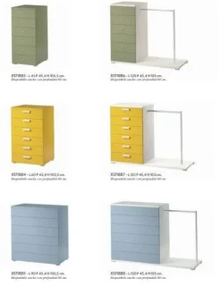 Cassettiera modello Settimanale in Laminato Zg mobili in offerta