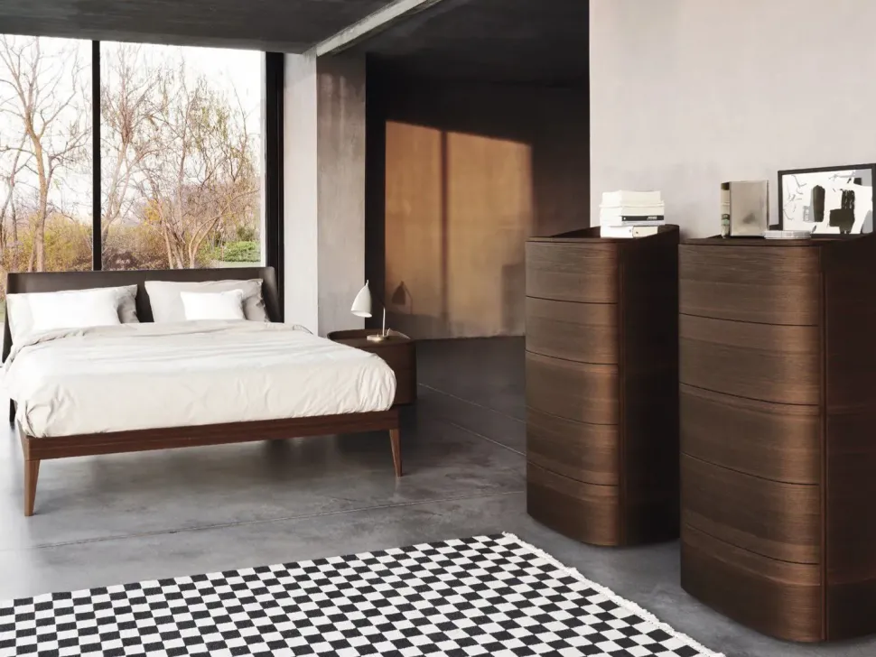 Cassettiera modello Settimanale curvo babila in Legno Sangiacomo in offerta