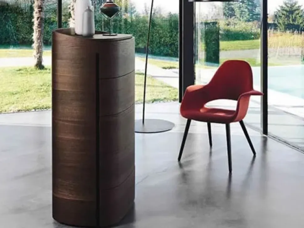 Cassettiera modello Settimanale curvo babila in Legno Sangiacomo in offerta