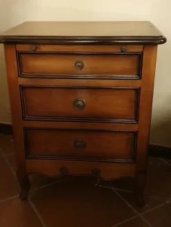 Cassettiera modello Stile luigi xv in Legno Artigianale in Offerta Outlet