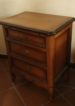 Cassettiera modello Stile luigi xv in Legno Artigianale in Offerta Outlet