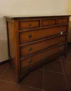 Cassettiera modello Stile luigi xv in Legno Artigianale in Offerta Outlet