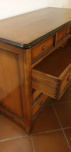 Cassettiera modello Stile luigi xv in Legno Artigianale in Offerta Outlet