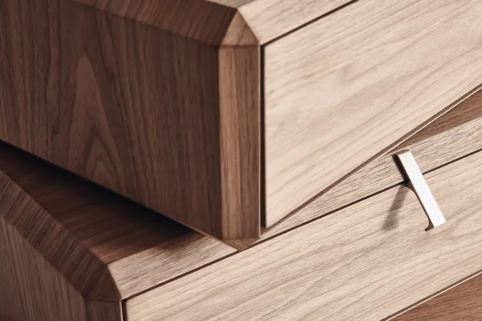 Cassettiera modello Teorema in Legno Molteni & c in Offerta Outlet