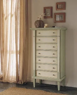 Cassettiera Settimanale laccato artigianale in promo-sconto del 45% Artigianale in Legno a prezzi convenienti