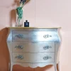 Cassettiera Shabby chic modello Foglia argento a marchio Artigianale a prezzo scontato