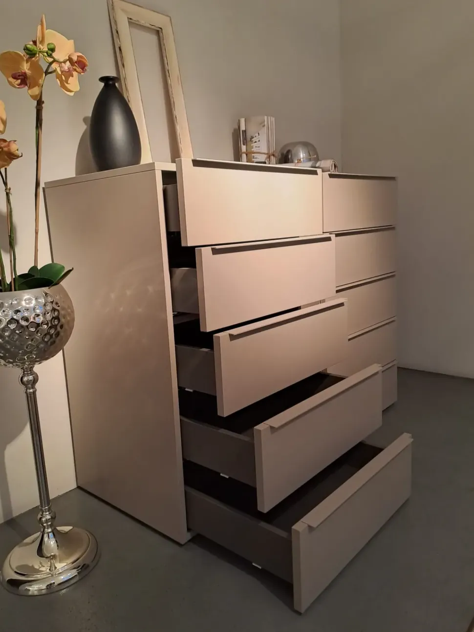 Cassettiera Spazio Pianca in Laccato opaco a prezzi outlet