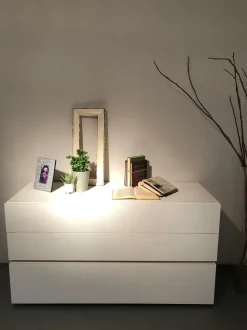 Comò e comodini Pianca People a prezzo scontato in laccato opaco