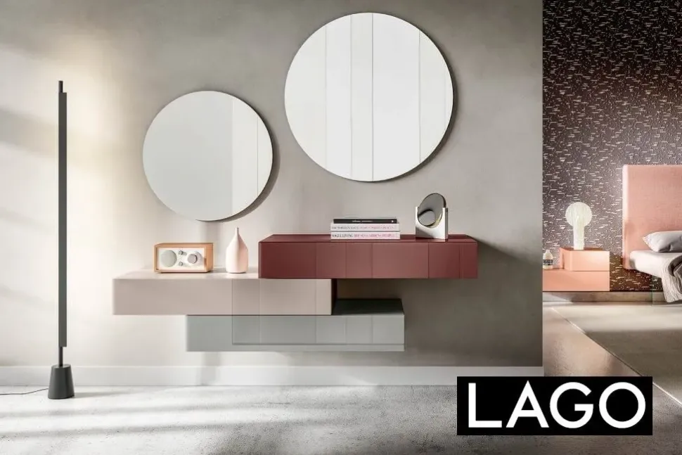 Comodino Como' 0663 di Lago scontato del 22%