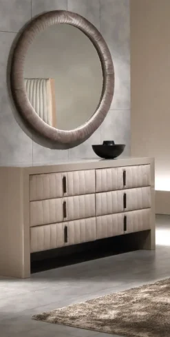 Comodino Como e comodini rivestiti di Md work scontato del 40%