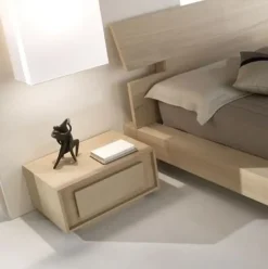 Comodino Comodino 1 cassetto rovere Domus artis scontato per una camera da letto design