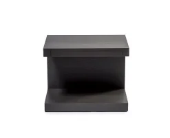 Comodino Comodino aero 2 in ardesia di Distribuzione grandi marchi scontato del 55%