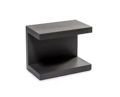 Comodino Comodino aero 2 in ardesia di Distribuzione grandi marchi scontato del 55%