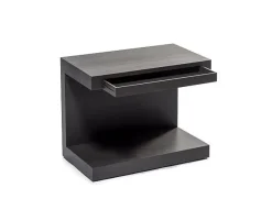 Comodino Comodino aero 2 in ardesia di Distribuzione grandi marchi scontato del 55%