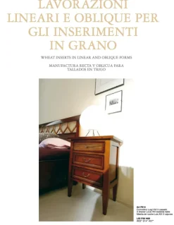 Comodino Comodino f814 Falegnameria italiana scontato per una camera da letto classica