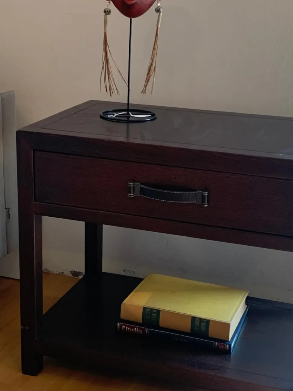 Comodino Comodino rovere moro di Artigianale a PREZZI OUTLET