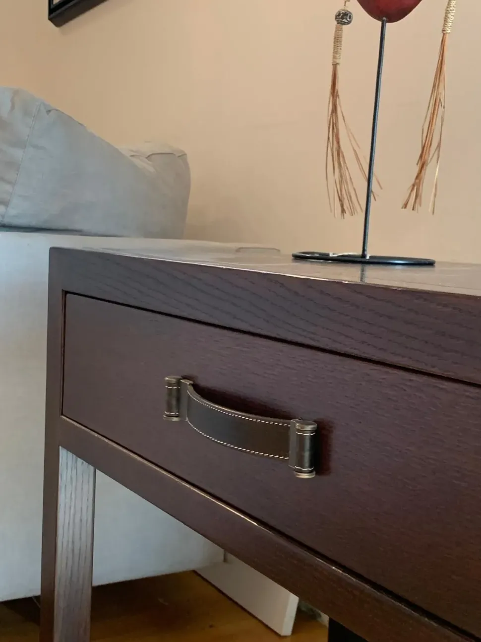 Comodino Comodino rovere moro di Artigianale a PREZZI OUTLET