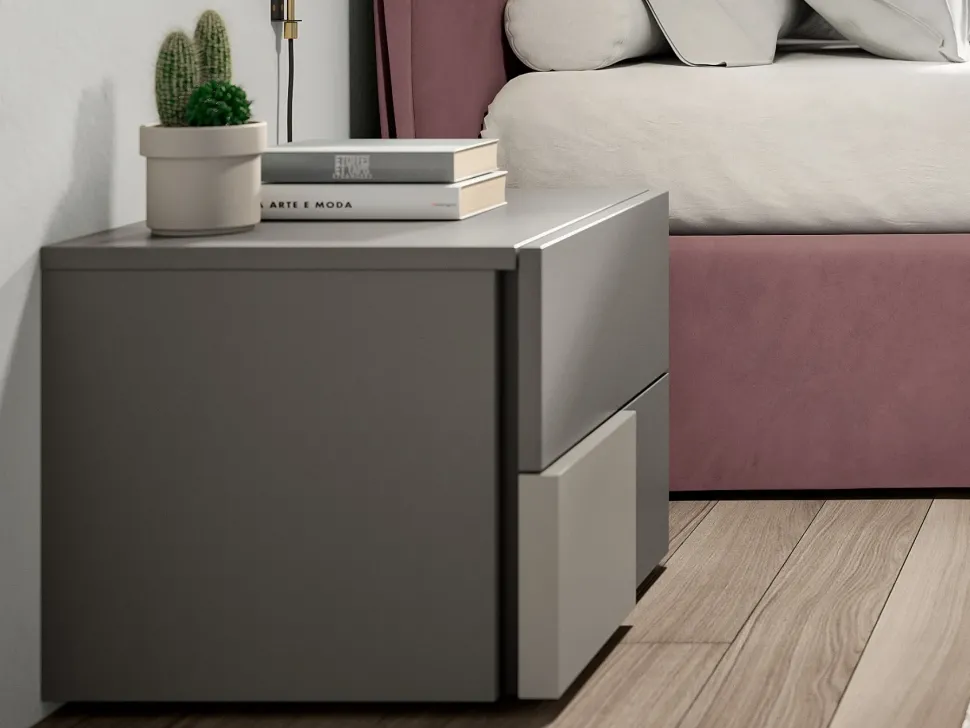 Comodino Domino di Spagnol mobili a PREZZI OUTLET