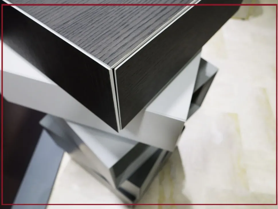 Comodino Domino giro di Sangiacomo scontato del 50%