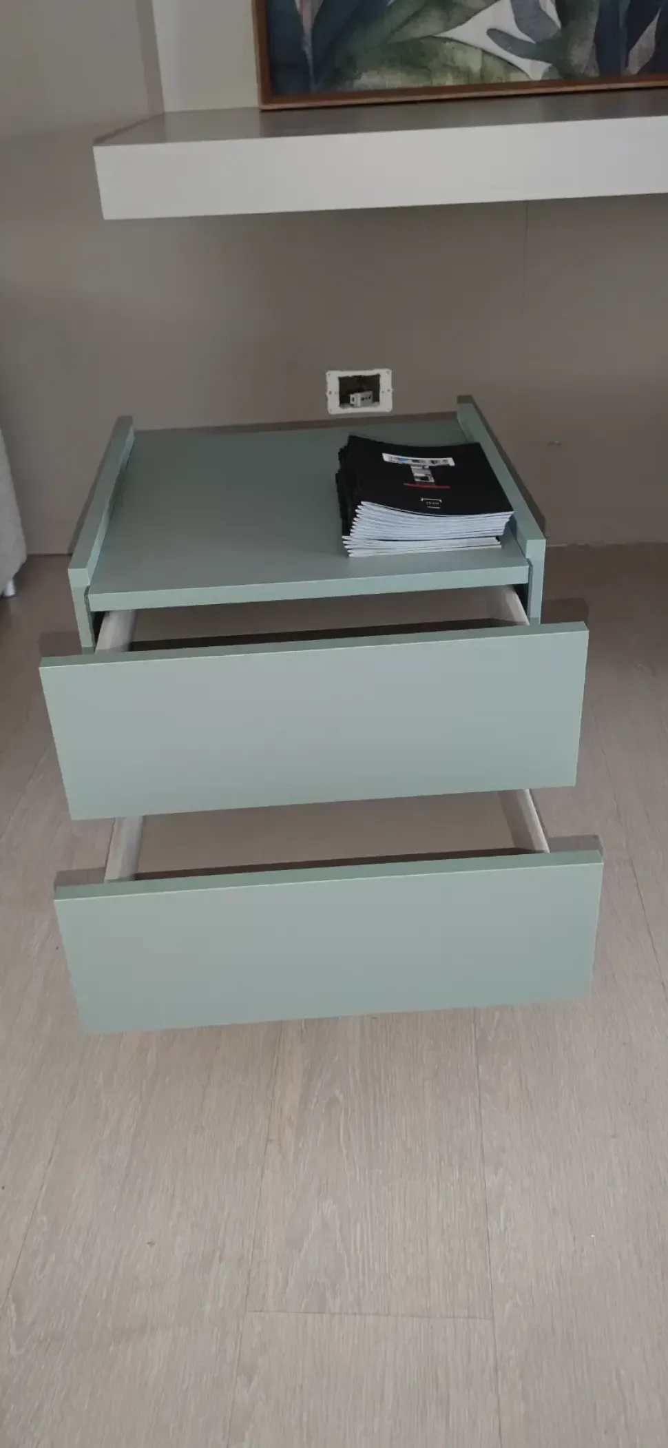 Comodino Golf 2 cassetti a marchio Colombini casa a prezzo riservato