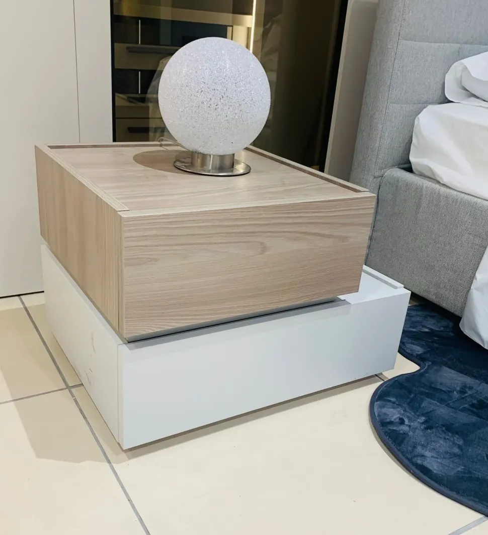 Comodino Lego Orme scontato per una zona notte moderna