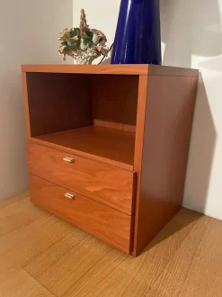 Comodino Mobiletto in ciliegio Artigianale a prezzo scontato