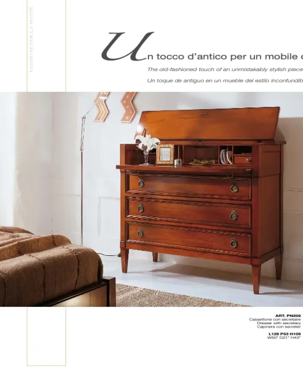 Comodino modello Comò pn209 a marchio Parlani con forte sconto