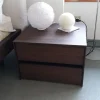 Comodino modello Comodini pitagora in laminato noce 72 Novamobili a PREZZI OUTLET