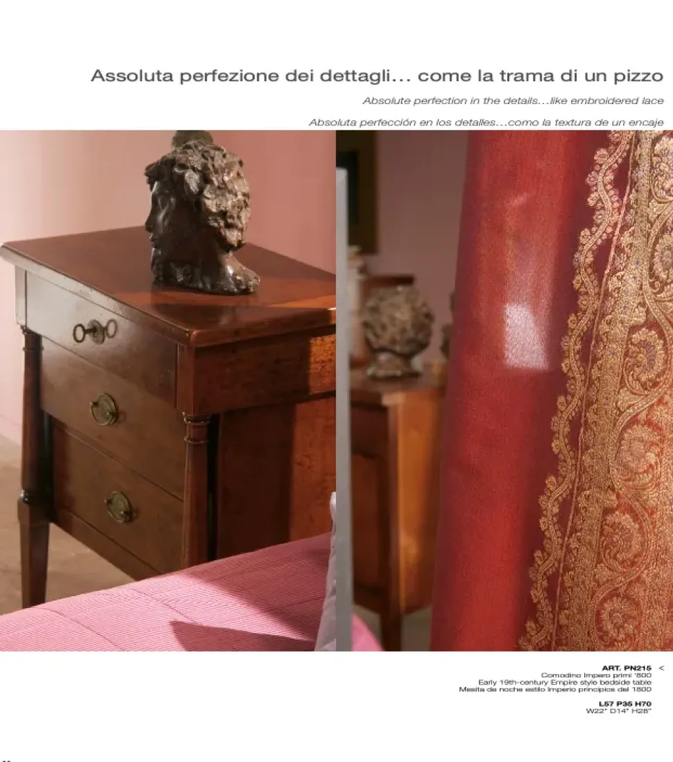 Comodino modello Comodino pn215 Parlani a PREZZI OUTLET