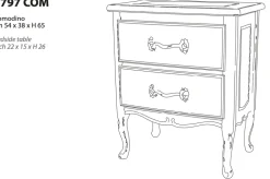 Comodino Savio firmino - gruppo Artigianale OFFERTA OUTLET