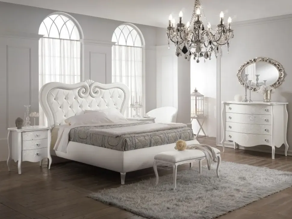 Comodino Trittico fiore Artigianale a prezzo scontato