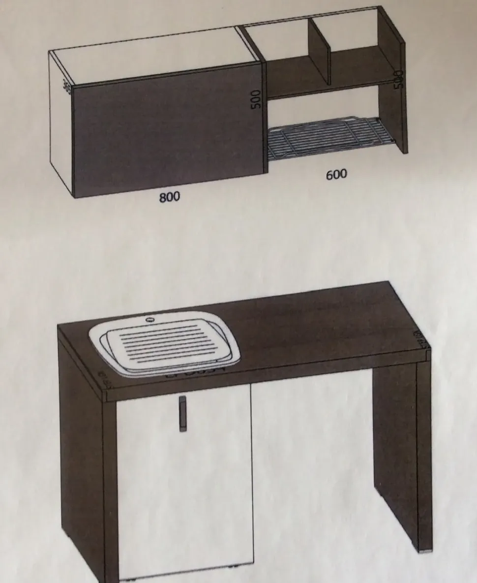 Comp d1 Artigianale: mobile da bagno A PREZZI OUTLET