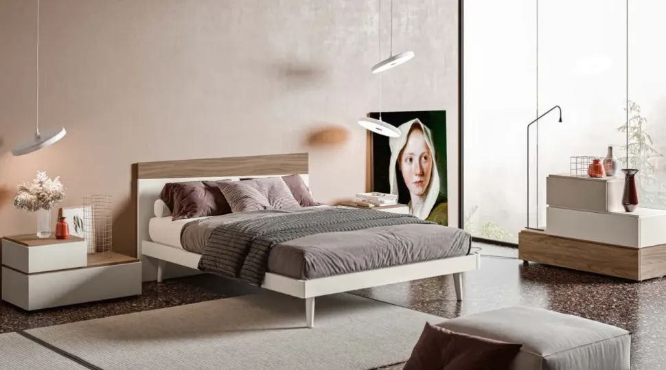 Composizione gl-08 Marka: camera da letto OFFERTA OUTLET. Stile moderno, pratico e funzionale.