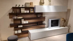 Composizione per il living modello Atlante  di Tomasella a prezzo scontato