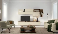 Composizione per il living modello L102 di Colombini casa a prezzo scontato