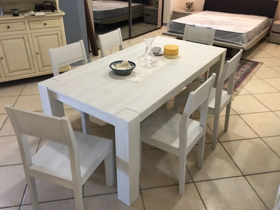 Composizione per il living modello Unikawood di Fratelli mirandola a prezzo scontato