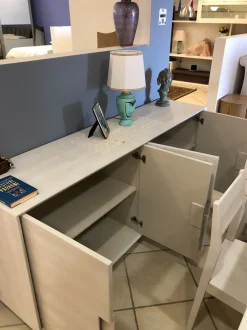 Composizione per il living modello Unikawood di Fratelli mirandola a prezzo scontato