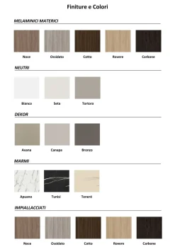 Composizione per il living modello Orme day 122 di Orme a prezzo scontato