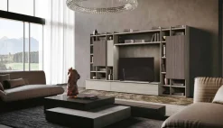 Composizione per il living modello Sm021 di Imab in Offerta Outlet