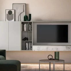 Composizione per il living modello Orme day 02 di Orme a prezzo Outlet