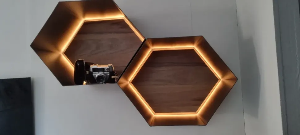 Composizione per il soggiorno modello Soggiorno mobilgam di Mobilgam a prezzo Outlet