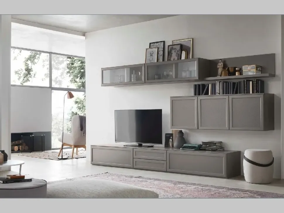 Composizione per il soggiorno modello Gardenia di Maronese acf in Offerta Outlet