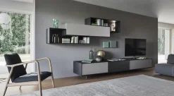 Composizione per la zona giorno modello Lampo  di Sangiacomo a prezzo scontato