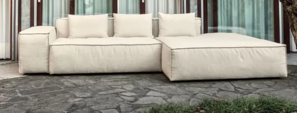 Con penisola Divano modulo Collezione esclusiva in OFFERTA - 49%