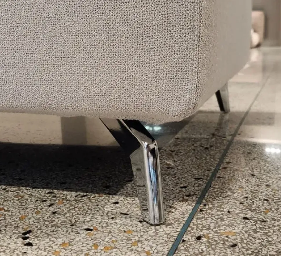 Con penisola Md work Divano pronta consegna in fibralatex PREZZI OUTLET sconto 40%