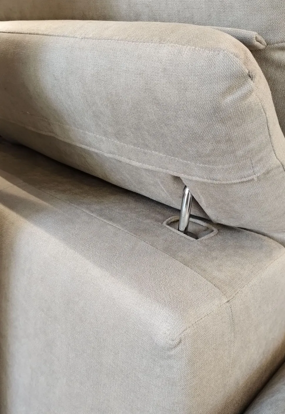 Con penisola Mod.tenero Aerre salotti a PREZZO OUTLET scontato del 50%