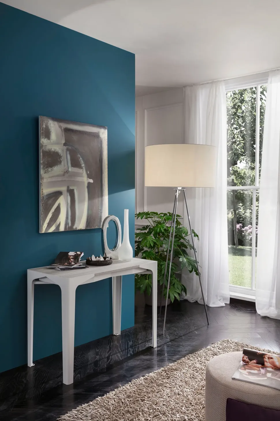 Consolle allungabile in stile Design in melaminico La primavera Fabio