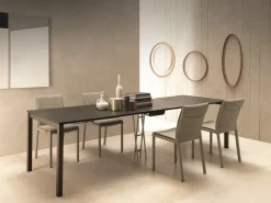 Consolle allungabile Quad Altacom in legno a prezzo Outlet